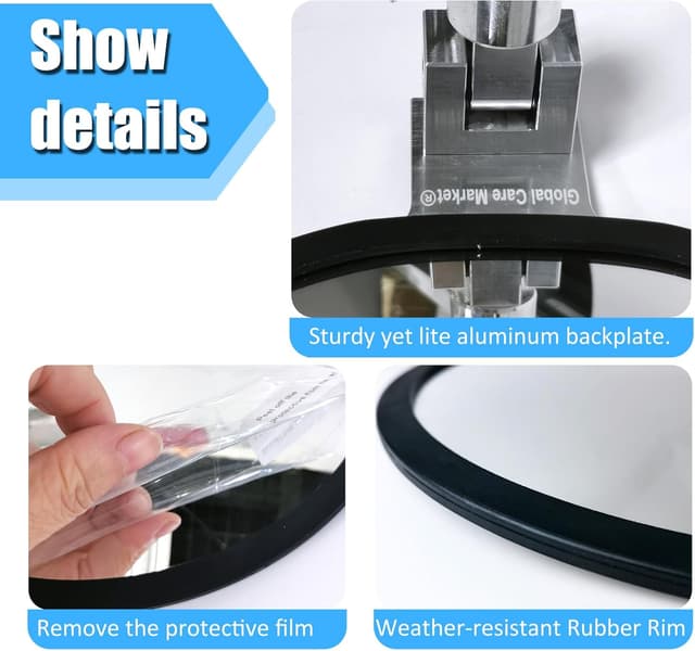 Thumbnail 2 de Global Care Market V9 miroir d'inspection 9"