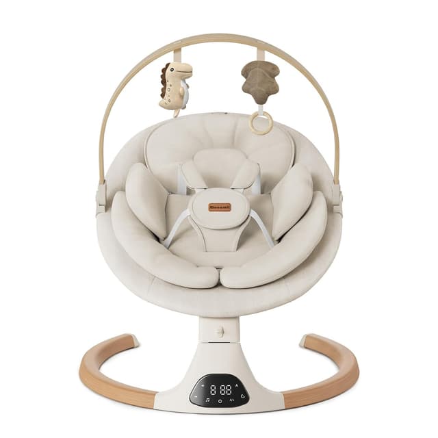 Detalle de Monamii Baby Swing for Infants, 5 Speeds