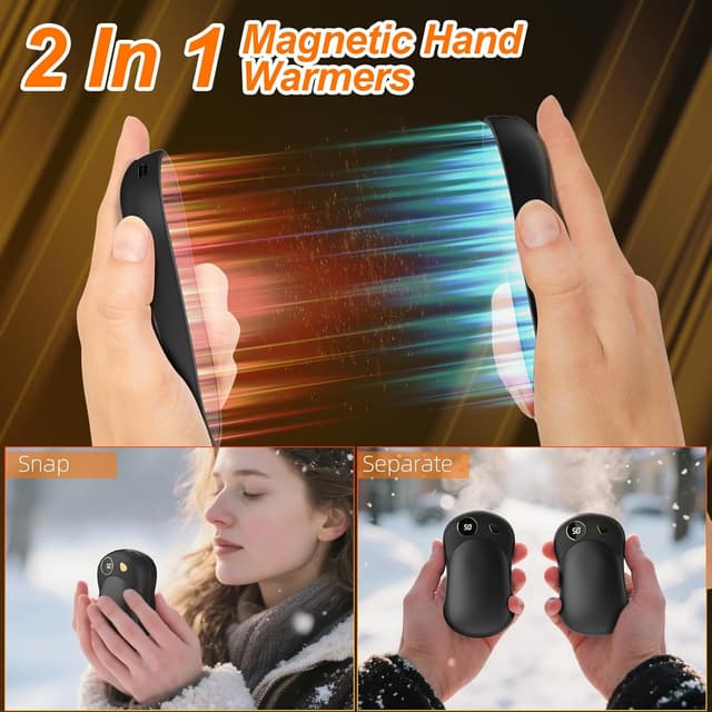 Thumbnail 4 de UODIR Hand Warmer 2-Pack 10000mAh