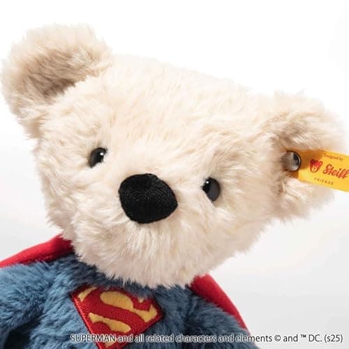 Detalle de Steiff Ours Superman en peluche 29 cm