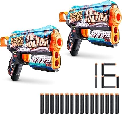 Detalle de XShot Skins Flux Foam Dart Blasters 🎯 (2 pcs, 16 Darts)