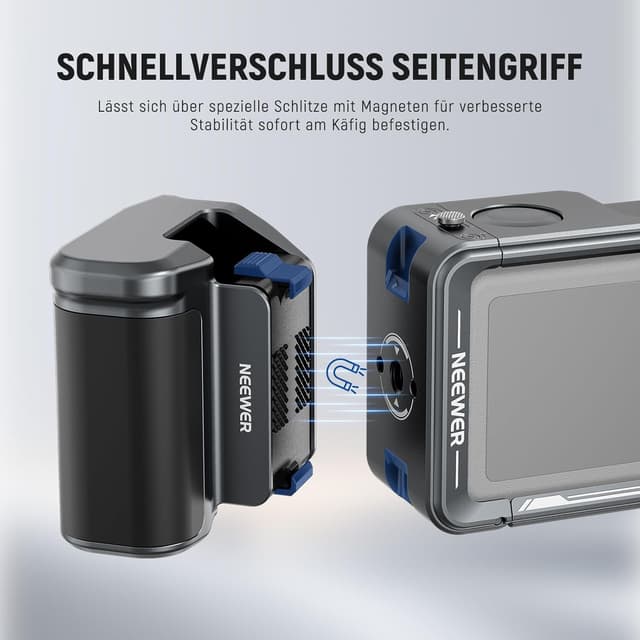 Thumbnail 3 de NEEWER Cage und Side Handle Set für Osmo Action 5 Pro