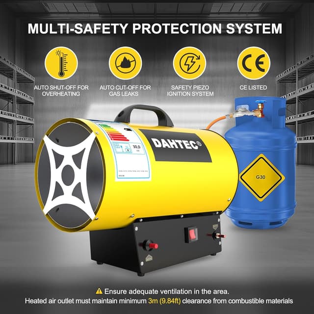 Thumbnail 3 de DAHTEC 30kW Gas Heater