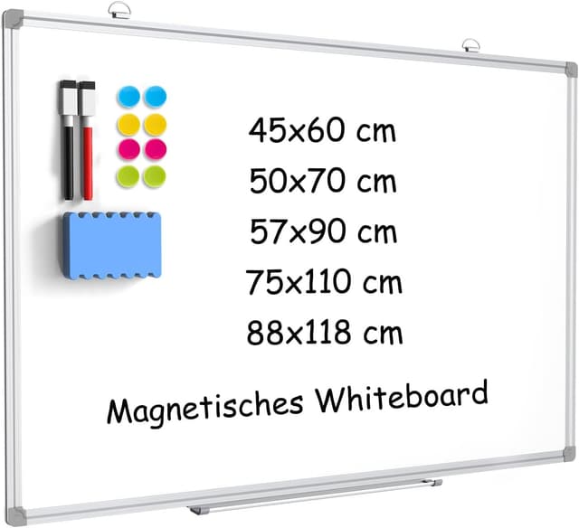 Detalle de DOLLAR BOSS 45x60CM Whiteboard magnetisch đź“‹