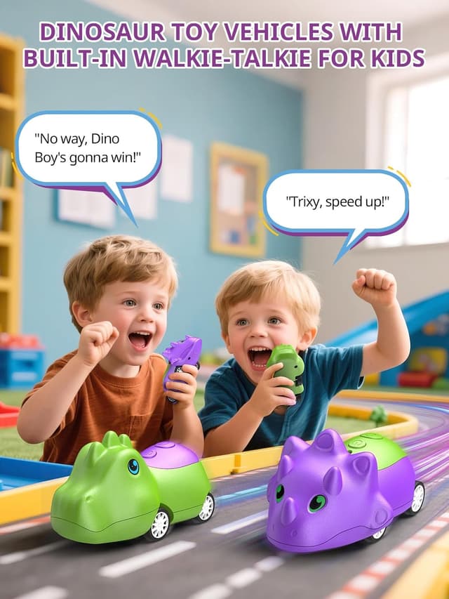 Detalle de Inspireyes walkie talkie dinosauro 2