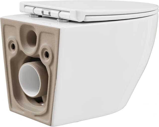 Thumbnail 3 de HOROW Wand-WC DâForm 52 cm, abnehmbarer Sitz und Absenkung đœ