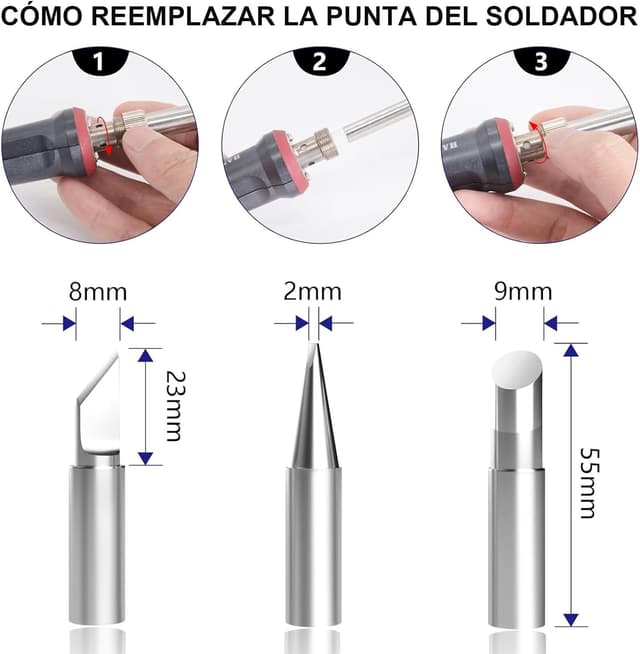 Thumbnail 4 de HANDSKIT soldador eléctrico 200W 480°C