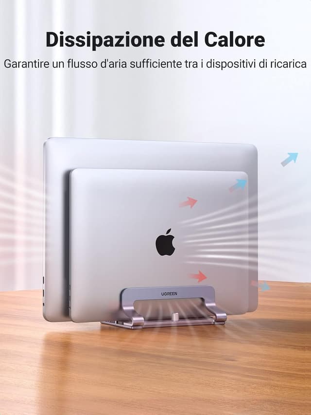 Thumbnail 5 de UGREEN Supporto Verticale 2 Slot per Laptop