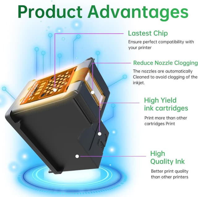 Detalle de Lemero 540XL/541XL Druckerpatronen Multipack 2er