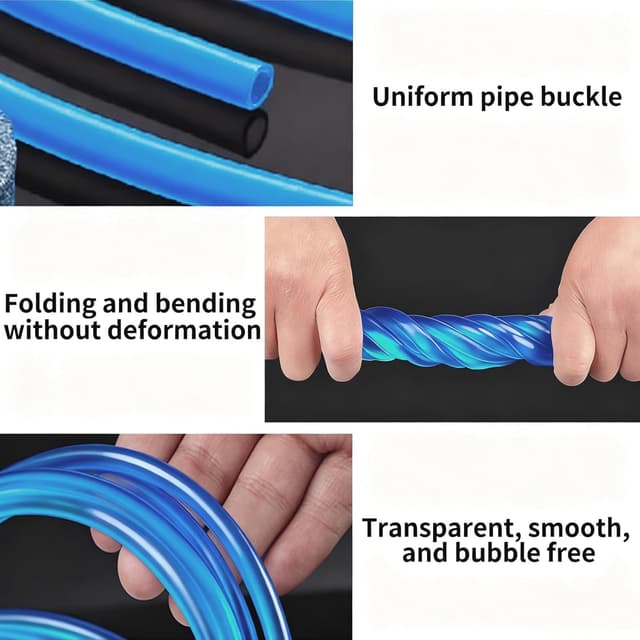 Thumbnail 2 de YSDINK 4×6mm PVC Aquarium Airline Tubing 20m 🐟