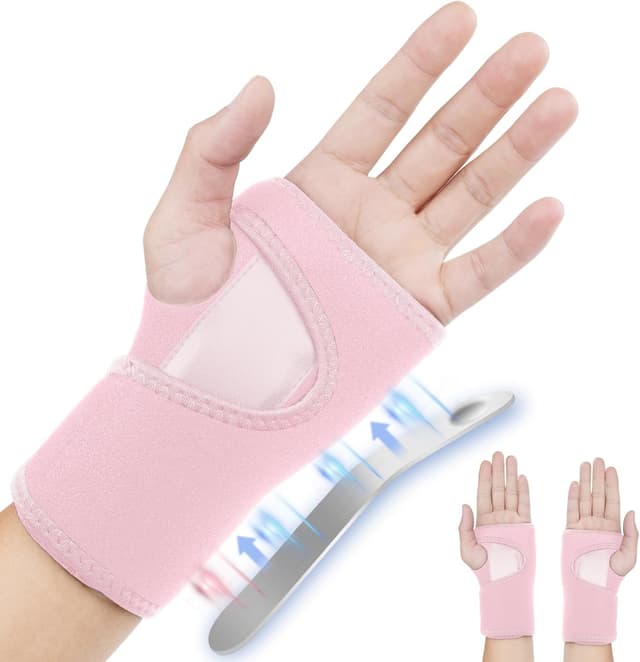 Detalle de Attelle de poignet ACWOO pour canal carpien : soulagement et maintien de la main