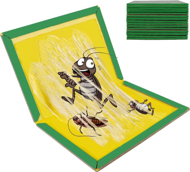 Detalle de Colpart 15Pack sticky glue trap pads – foldable pest sticky boards for indoor use