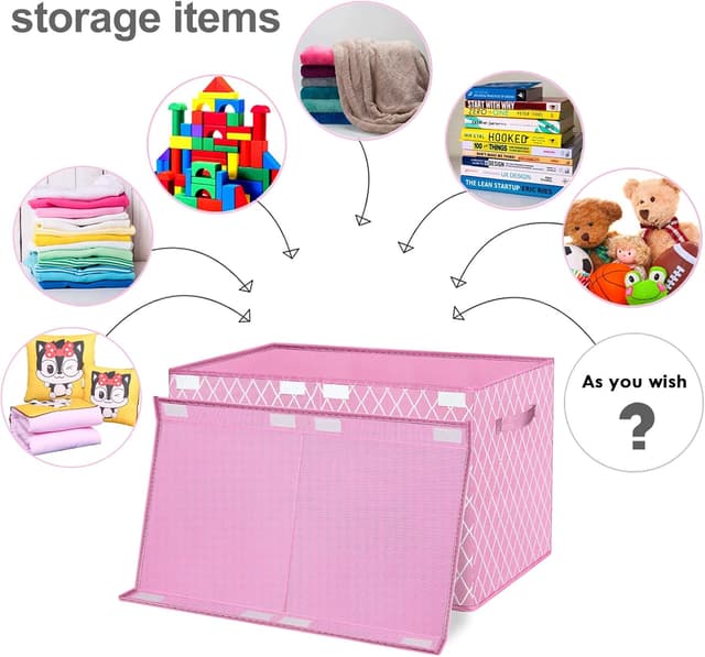 Thumbnail 6 de VERONLY Toy Box Chest Organizer 23.7in