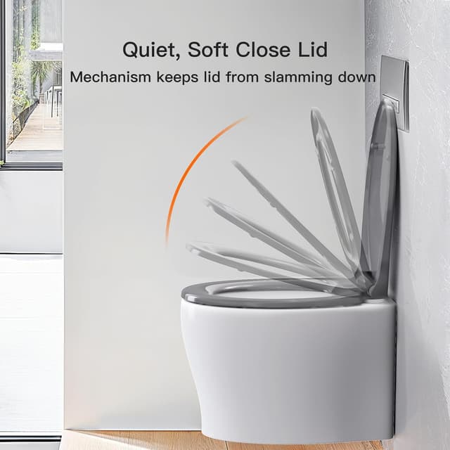 Detalle de Pipishell Abattant WC Lunette fermeture douce