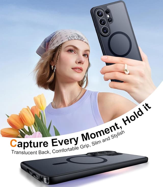 Thumbnail 6 de Red2Fire Magnetic Case for Samsung Galaxy S26 Ultra (6.9") — MagSafe-Compatible, Slim Anti-Slip, 12Ft Military-Grade Protection