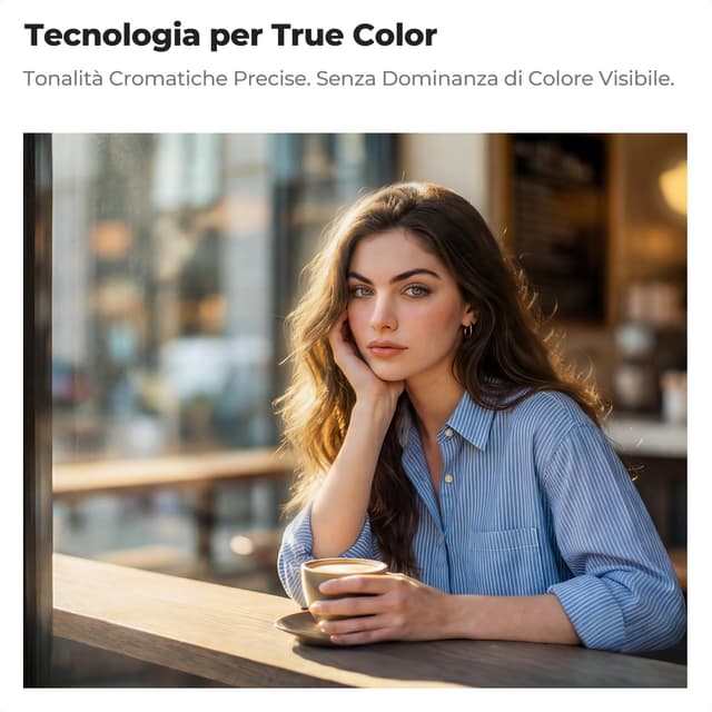 Detalle de K&F CONCEPT filtro 49mm Nano-Xcel Nano-Xcel CPL & Black Mist 1/4 (28 strati, True Color e riflettività ultrabassa)