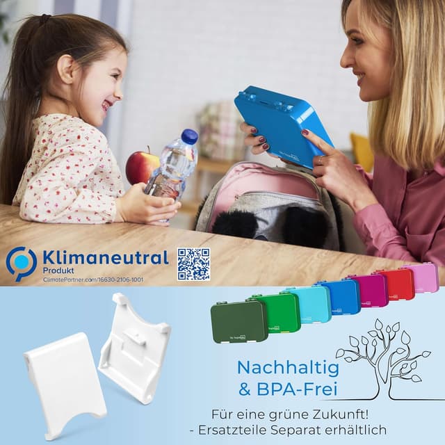 Thumbnail 6 de My Vesperbox® Kinder-Brotdose mit Trennfächern (4 oder 6 Fächer, LFGB, BPA- und Weichmacher-frei)