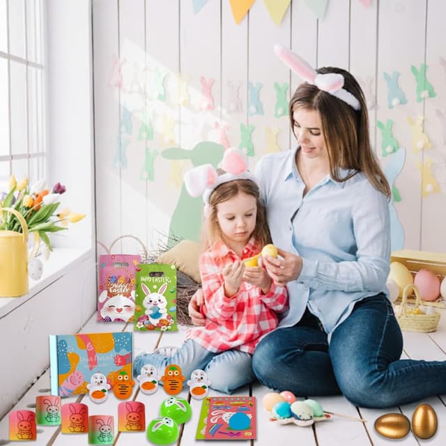 Detalle 2 de Wiskowee Easter Party Bag Fillers 220pcs