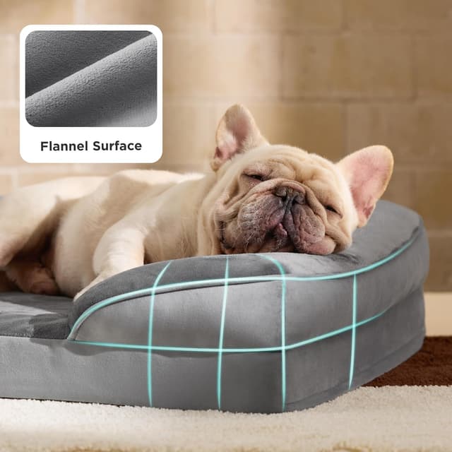 Thumbnail 5 de Bedsure Medium Dog Sofa Bed 71x58x16cm