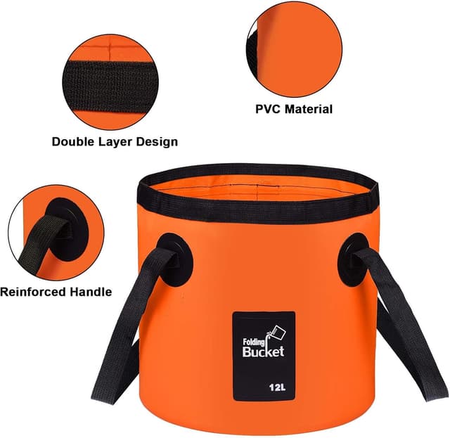 Thumbnail 2 de iGreely Folding Bucket 12L collapsible bucket