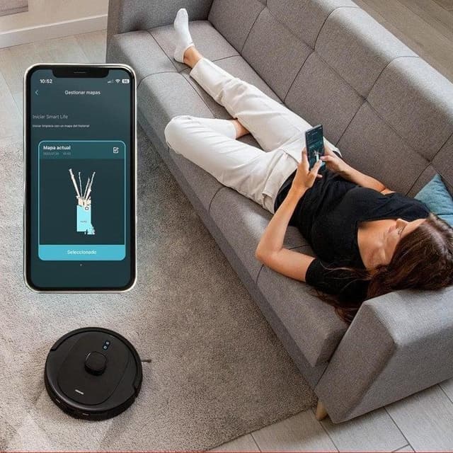 Detalle de Cecotec Conga 7490 Immortal X-Treme, robot aspirador con fregado automático