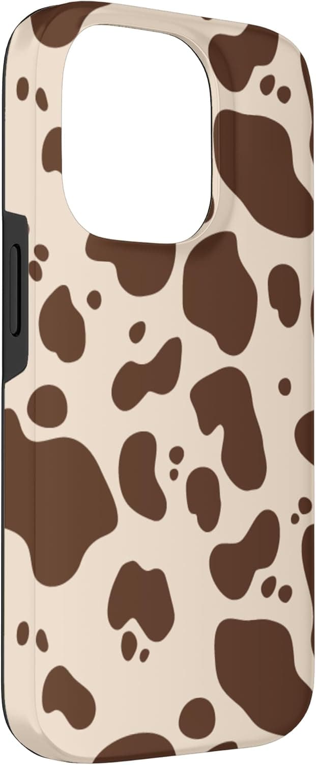 Detalle de Custodia iPhone 14 Pro con stampa pelle di mucca