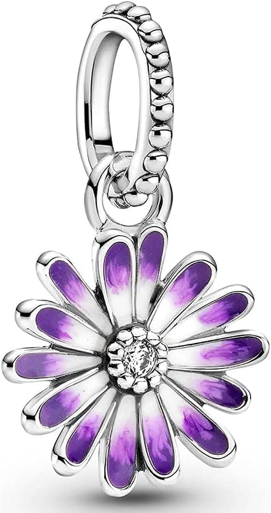 Detalle de CQWVB Charm Anhänger aus 925 Sterling Silber für Armbänder & Ketten (für europäische Charms)