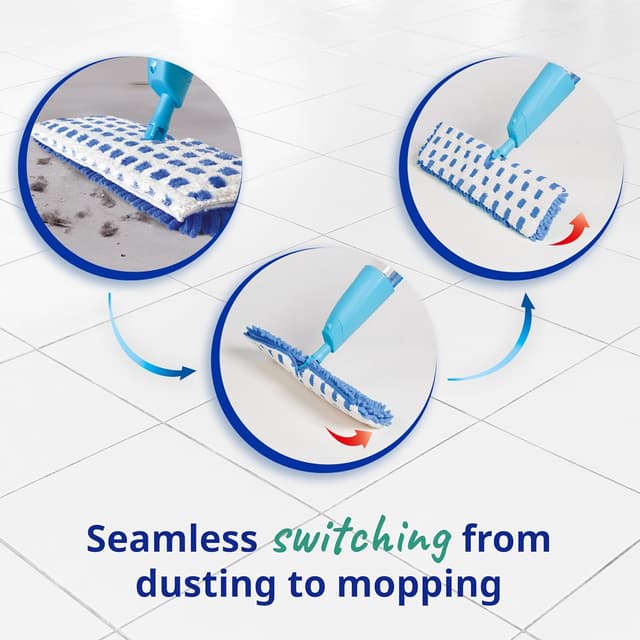 Thumbnail 2 de Spontex Quick Spray Duo Mop with Microfibre Head