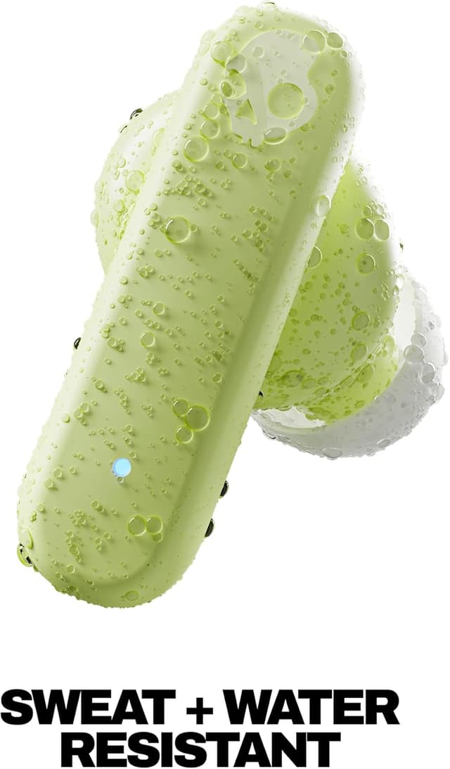 Detalle 2 de Skullcandy Smokin' Buds Wireless In-Ear (Matcha) – bis zu 20 Std. Akkulaufzeit, Mikro & Bluetooth