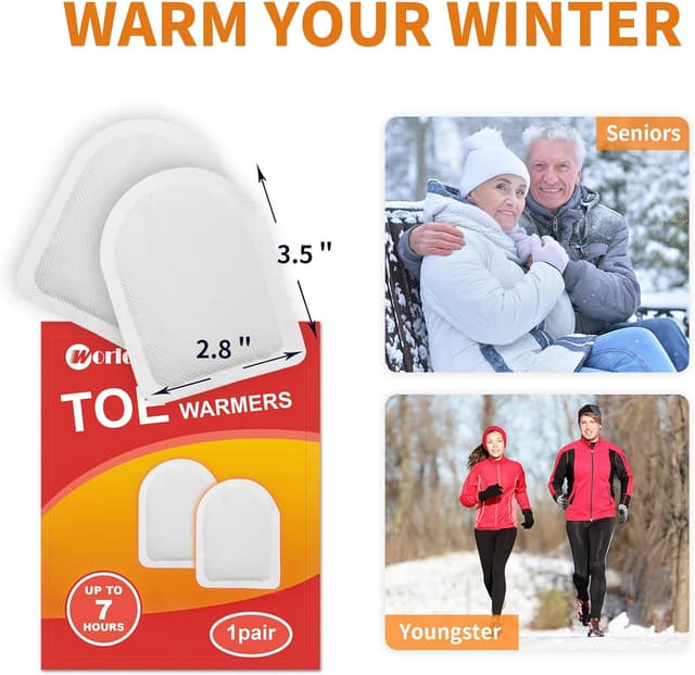 Thumbnail 3 de Toe Warmers for Feet 20 Pairs