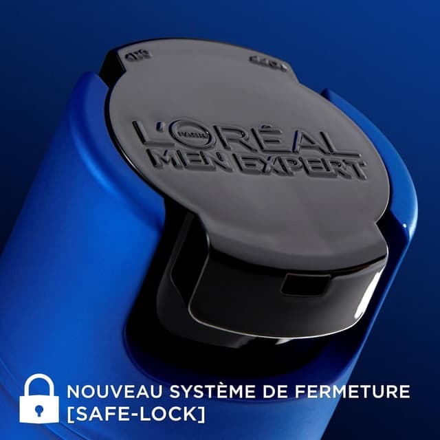 Detalle de L’Oréal Paris Men Expert Power Age – Soin visage revitalisant & anti-âge à l’acide hyaluronique (format XXL) 100 ml