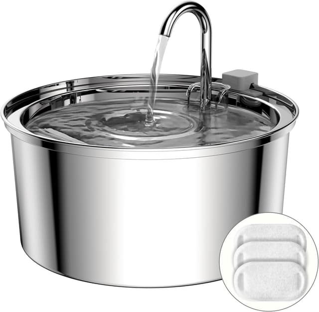 Detalle de TOMXCUTE Trinkbrunnen für Katzen 3,2 L 💧