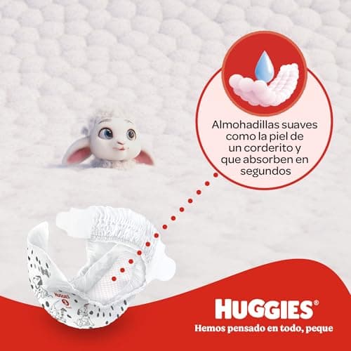 Thumbnail 4 de HUGGIES Little Movers Pañales Disney Talla 5 🧸 (126 Uds.)