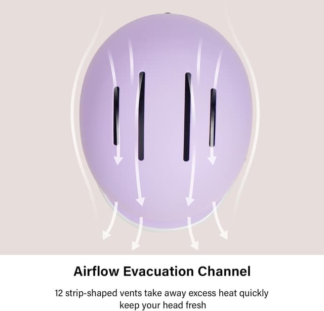 Detalle de Ckorison adult bike helmet with adjustable dial (56–61cm) for commuting, road biking and skating