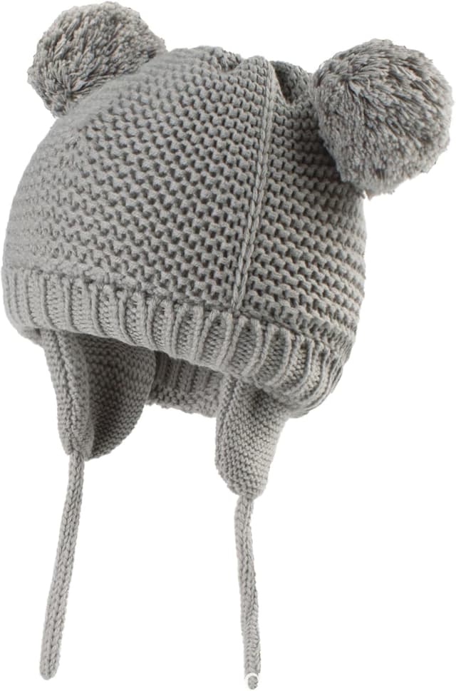 Detalle de Exemaba Baby beanie hat 100% acrylic fleece