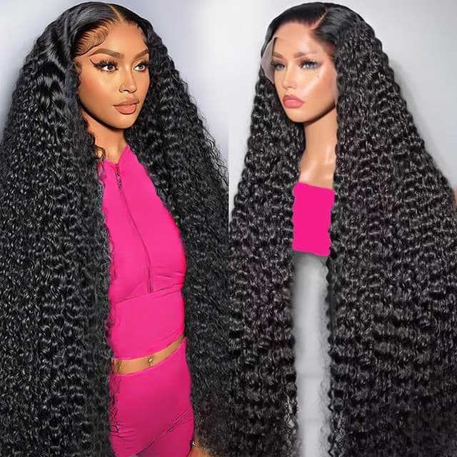 Thumbnail 6 de Tyiu 30 Inch Deep Wave Lace Front Wig 250D