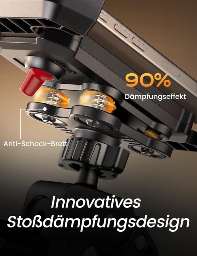 Detalle 2 de Handyhalterung 2025 Upgrade für Lenker