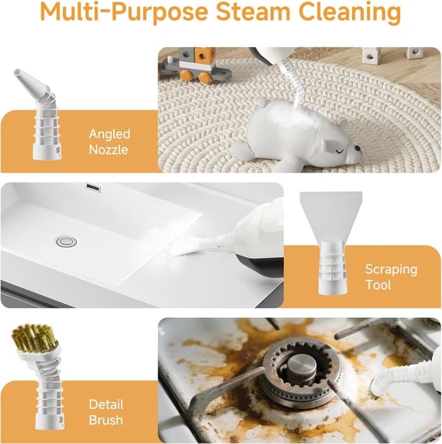 Thumbnail 6 de Steam Mop 260°F Multi-Purpose Floor Steamer