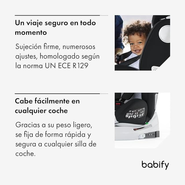 Thumbnail 4 de Babify Onboard Silla de Coche Isofix para Bebés y Niños