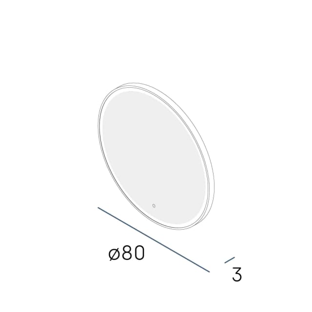 Thumbnail 1 de Manillons Torrent Espejo baño LED Sun 📷