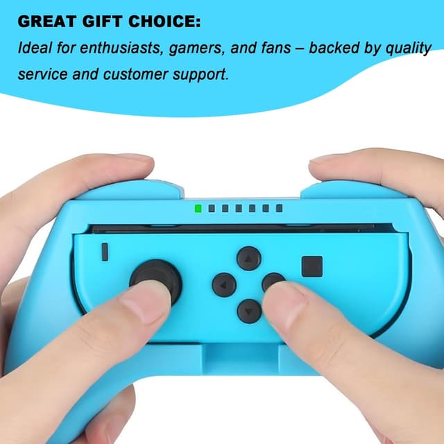 Detalle de HEIZHU Suitable for Switch Thumb Grips – Silicone 3D Cap Replacements (4 Pairs)