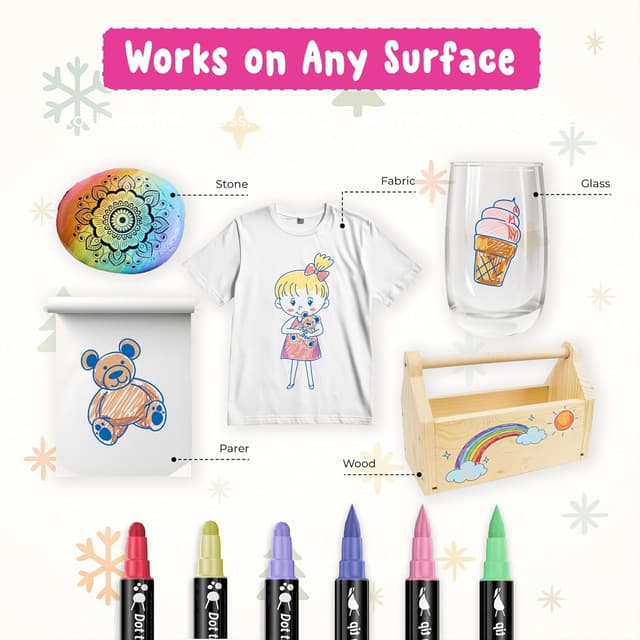 Thumbnail 4 de Desire Deluxe 52 pennarelli acrilici multicolore 🎨