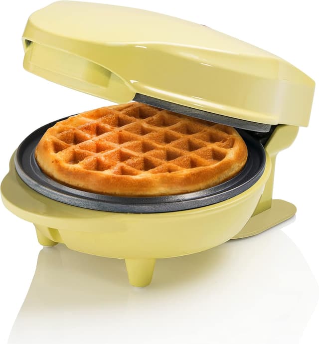 Imagen de Bestron Mini-Waffeleisen Gelb 550 Watt en OfertitasTOP