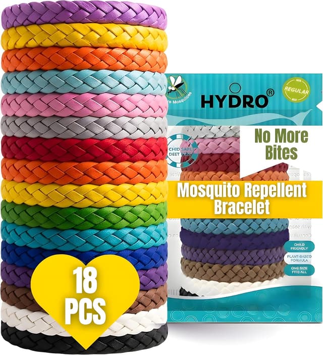 Detalle de Mosquito Repellent Bracelet 18 Pack, 550 Hours