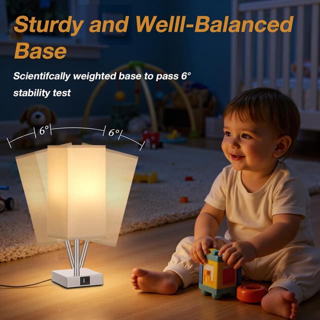 Thumbnail 6 de Aooshine Bedside Lamp 2700K