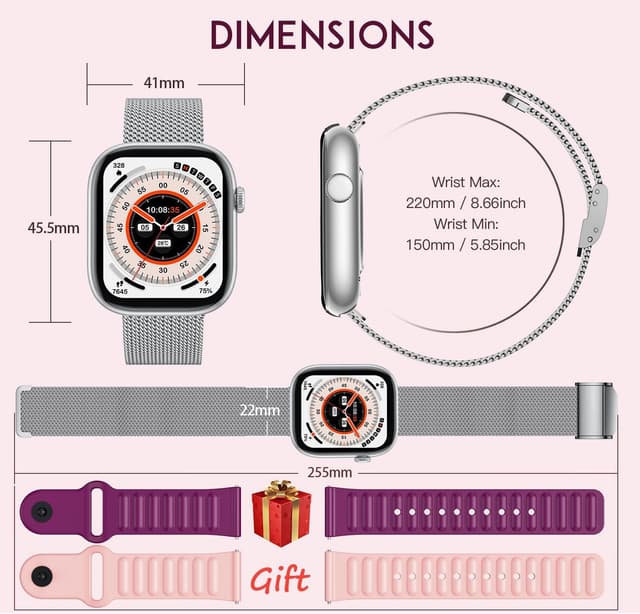 Thumbnail 6 de Doomixs Lady smartwatch with IP67