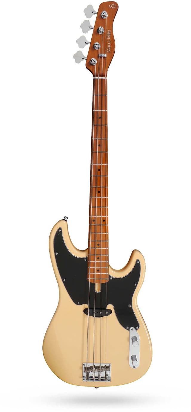 Detalle de MARCUS MILLER D5 Alder-4 VWH Vintage White 34'' 🎸