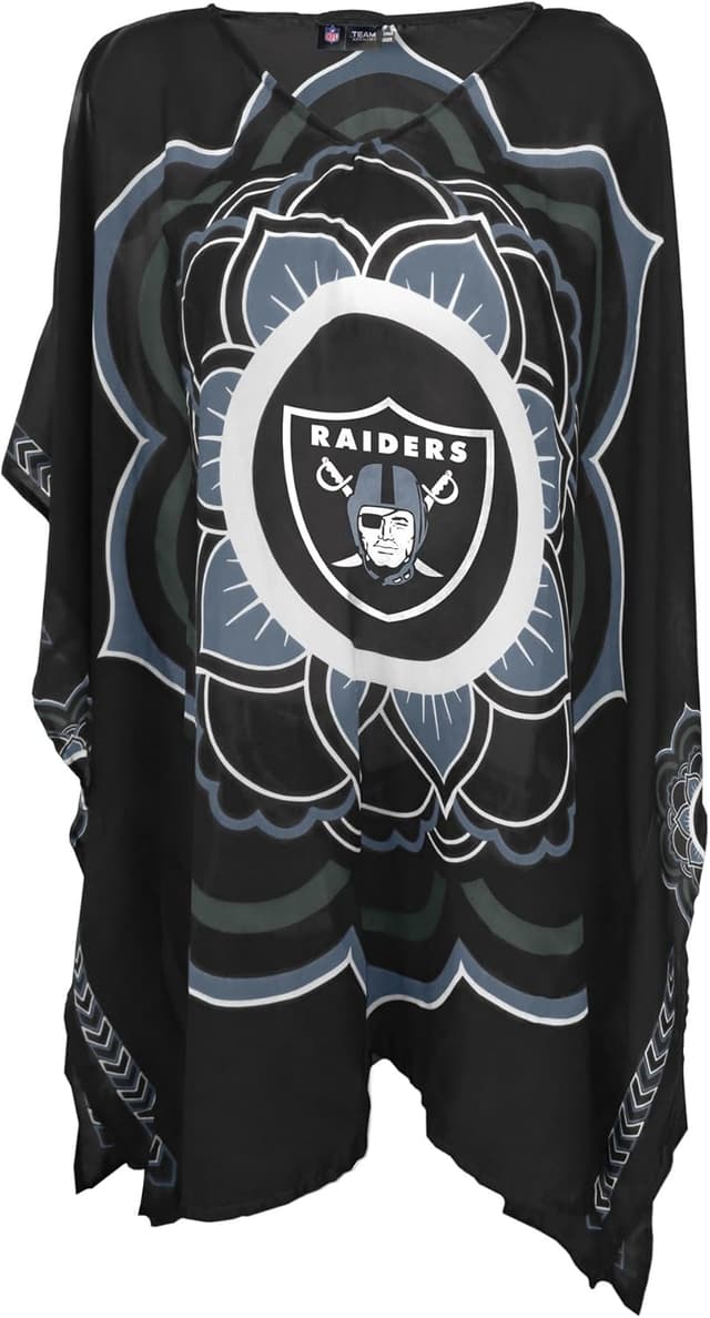 Detalle 2 de Little Earth Productions Littlearth NFL Caftan Flower Design (Officially Licensed Teams) — Free Size