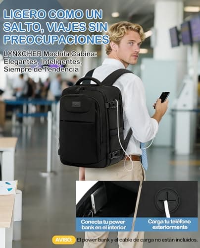 Thumbnail 5 de LYNXCHER Mochila Cabina 30L 45x36x20