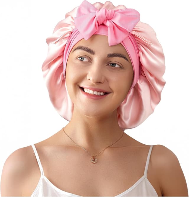 Detalle de LitBear Cuffia in seta 22 Momme 100% Gelso